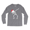 skeleton dabbing christmas Long Sleeve Shirts