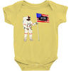 Astronaut Celebrating Independence  Day at 1776 Baby Bodysuit