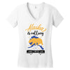 alaska is calling and i must go Women's V-Neck T-Shirt