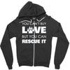 rescue love Zipper Hoodie