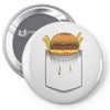 Pocket Burger Pin-back button
