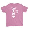 geek pocket protector tie Youth Tee