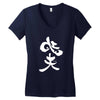 panda symbol Women's V-Neck T-Shirt