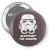support the troops Pin-back button