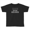 team melanin Toddler T-shirt
