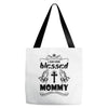 I Am One Blessed Mommy Tote Bags