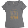 bacon2 Women's Triblend Scoop T-shirt