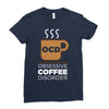 coffee addiction Ladies Fitted T-Shirt