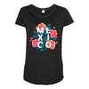 mexico Maternity Scoop Neck T-shirt