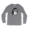 headphones black humor Long Sleeve Shirts