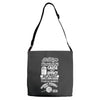 timey wimey Adjustable Strap Totes