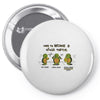 become a ninja turtle Pin-back button