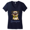 ravenpaw pug Women's V-Neck T-Shirt