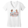 doctor fighter Women's V-Neck T-Shirt
