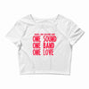 walker high marching band one sound one band one love Crop Top