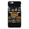 Born June Multitasking Problem Solving Tees iPhone 6 Plus/6S Plus Case