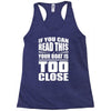 this is perfect for lake days! Racerback Tank