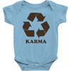 karma recycle Baby Onesie