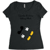 Creating a Little Disney Magic Character Women's Triblend Scoop T-shirt