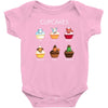 cupcakes Baby Bodysuit
