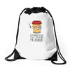 espresso patronum Drawstring Bags
