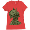 anatomy of evil Ladies Fitted T-Shirt