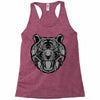 tiger zentangle Racerback Tank