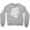 han shot first Crewneck Sweatshirt