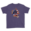 American Flag Q Fire Youth Tee