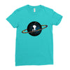 Space Girl Ladies Fitted T-Shirt