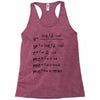 X-Mas Math Racerback Tank