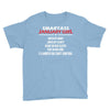 Smartass January Girl Youth Tee