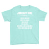 Super January Girl Youth Tee