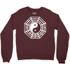 i ching ying and yang Crewneck Sweatshirt