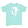 yin yang skull (2) Youth Tee