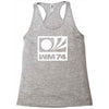 wm 74retro deutschland Racerback Tank