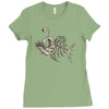 animal fish Ladies Fitted T-Shirt
