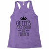 queens are born in march (2) Racerback Tank