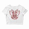 american seal Crop Top