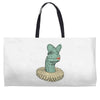 elizabethan dilophosaurus Weekender Totes