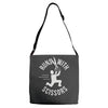 runs with scissors Adjustable Strap Totes
