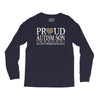 proud autism son Long Sleeve Shirts