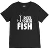 reel legend funn V-Neck Tee
