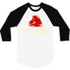 meat is murder tasty tasty murder 3/4 Sleeve Shirt
