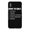 how to golf best trending iPhoneX Case