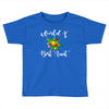 world's best aunt Toddler T-shirt