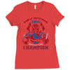 world devouring champion Ladies Fitted T-Shirt