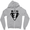 father and son superman Zipper Hoodie