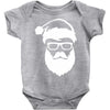 santa hipster Baby Onesie