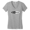 funny t shirt selective listener rude tee offensive shirt Women's V-Neck T-Shirt